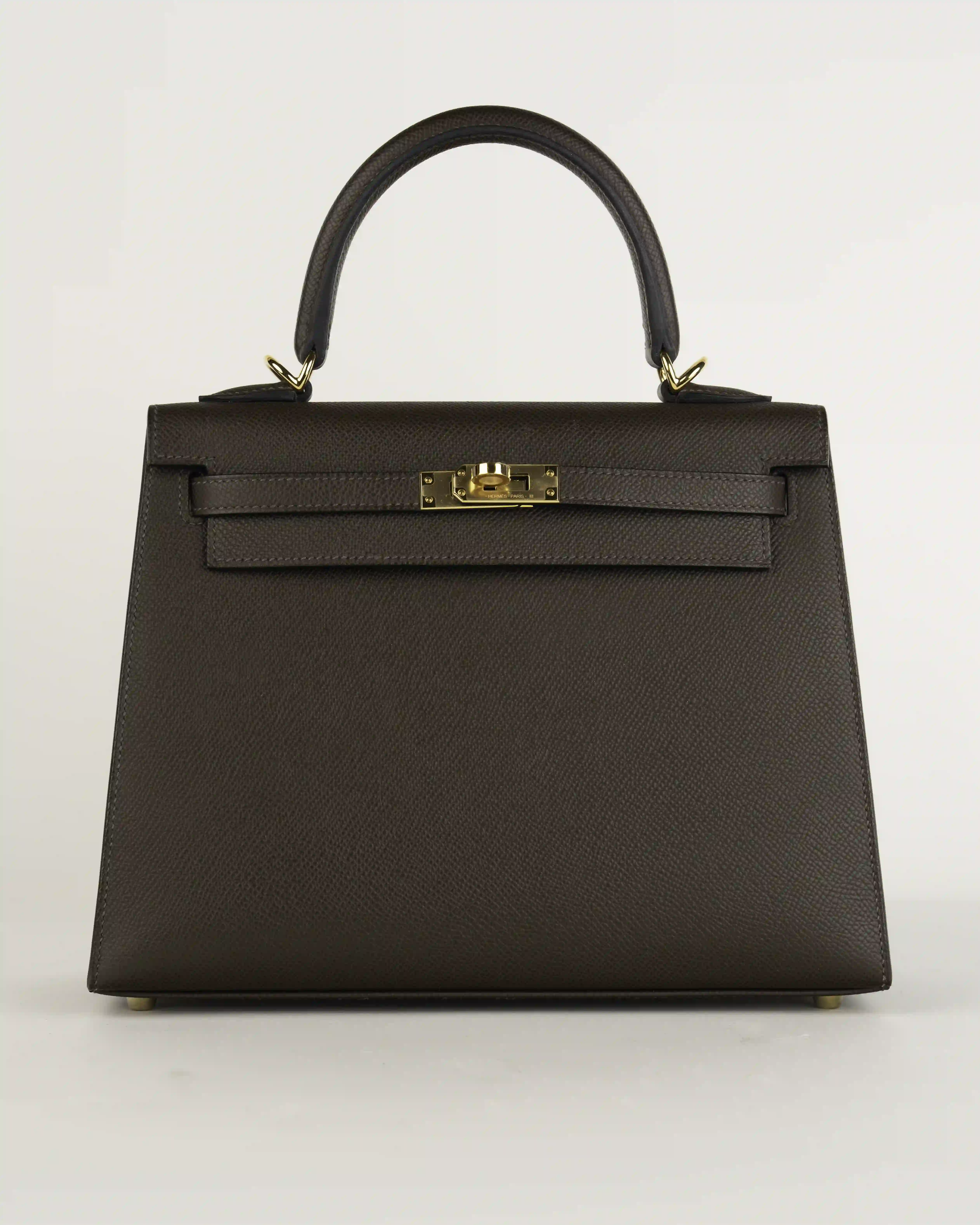 HERMES KELLY SAC KELLY II SELLIER 25 VEAU EPSOM 4C ECORCE JYAACO - Image 1