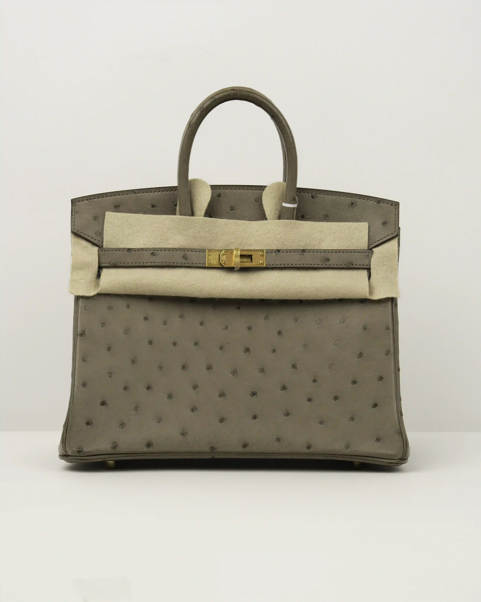 HERMES BIRKIN 25 CUIR AUTRU PERSO - Image 1