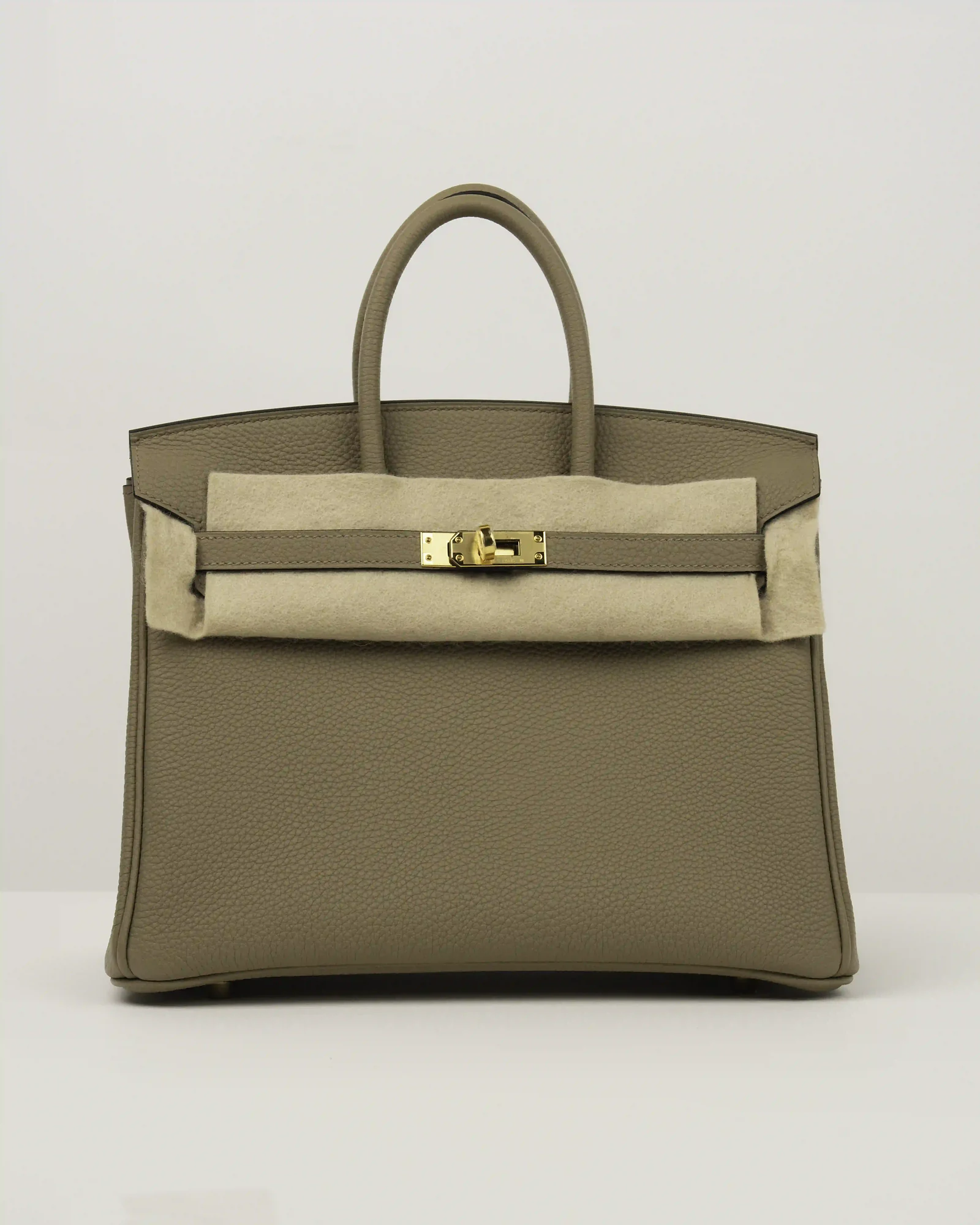 HERMES BIRKIN 25 VEAU TOGO 8Q BEIGE MARFA - Image 1