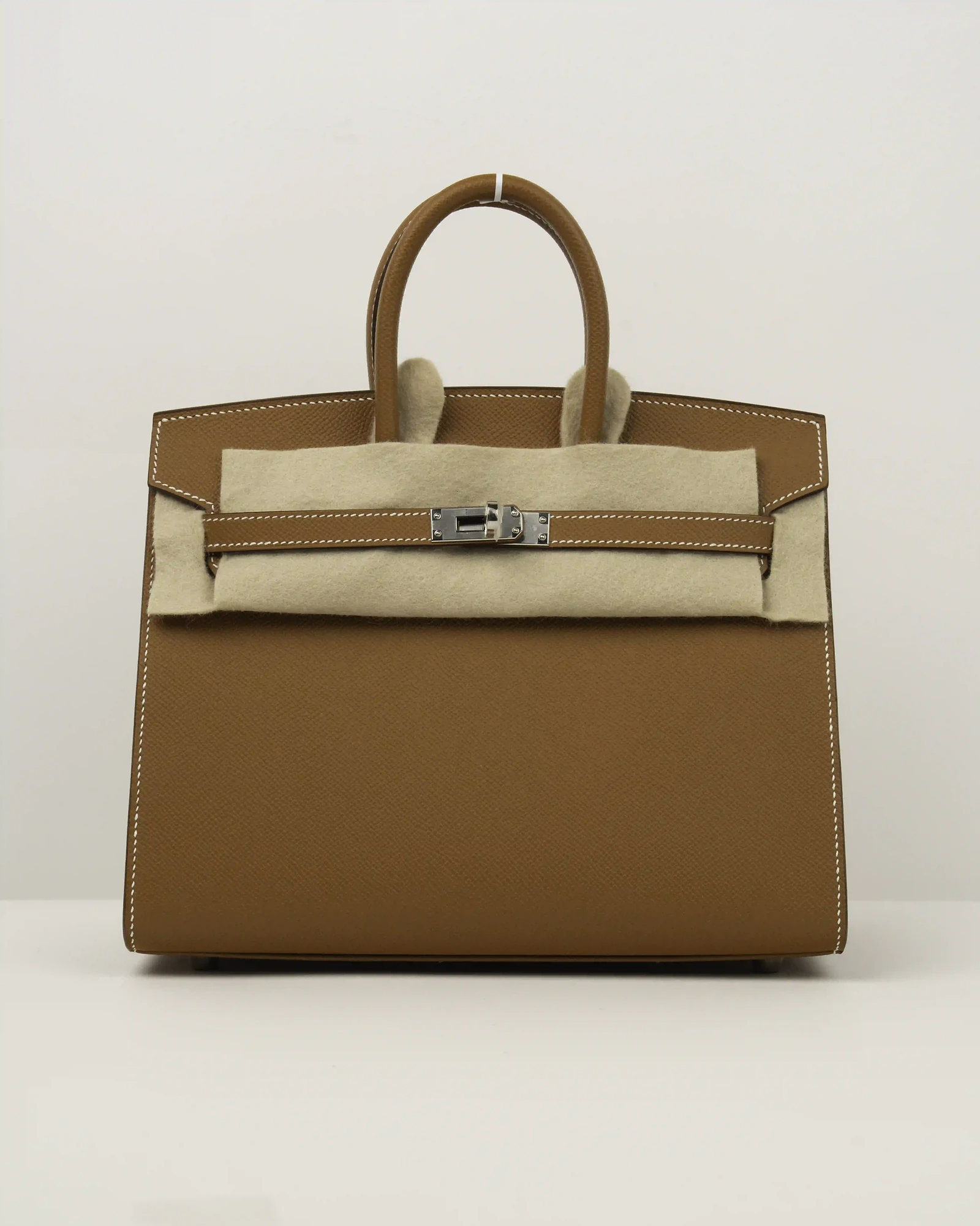 HERMES BIRKIN SELLIER 25 VEAU EPSOM 37 GOLD - Image 1