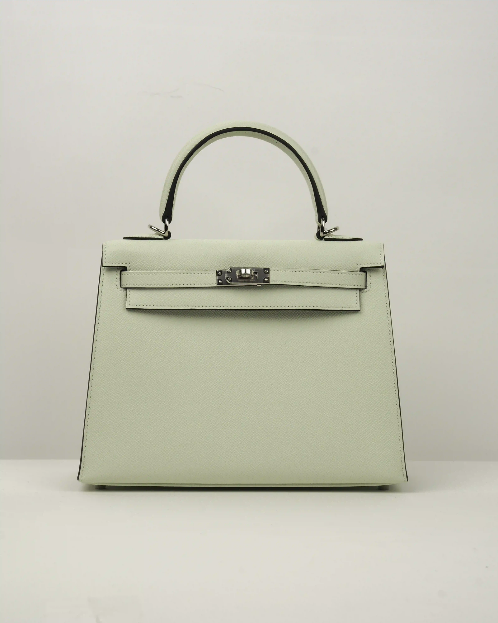 HERMES KELLY II SELLIER 25 VEAU EPSOM OS VERT FIZZ - Image 1