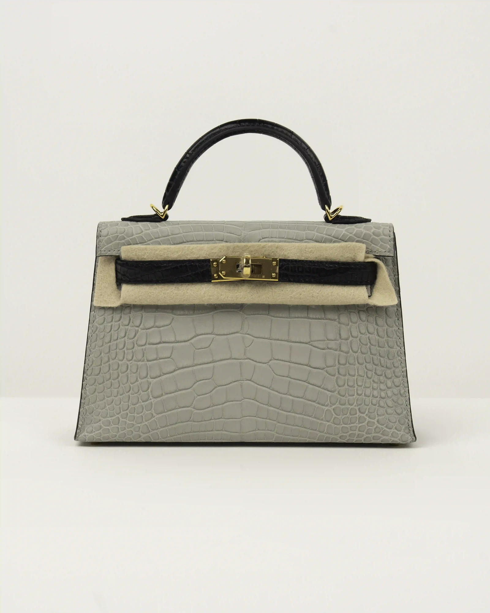 HERMES KELLY SELLIER MINI ALLIGATOR PERSO - Image 1