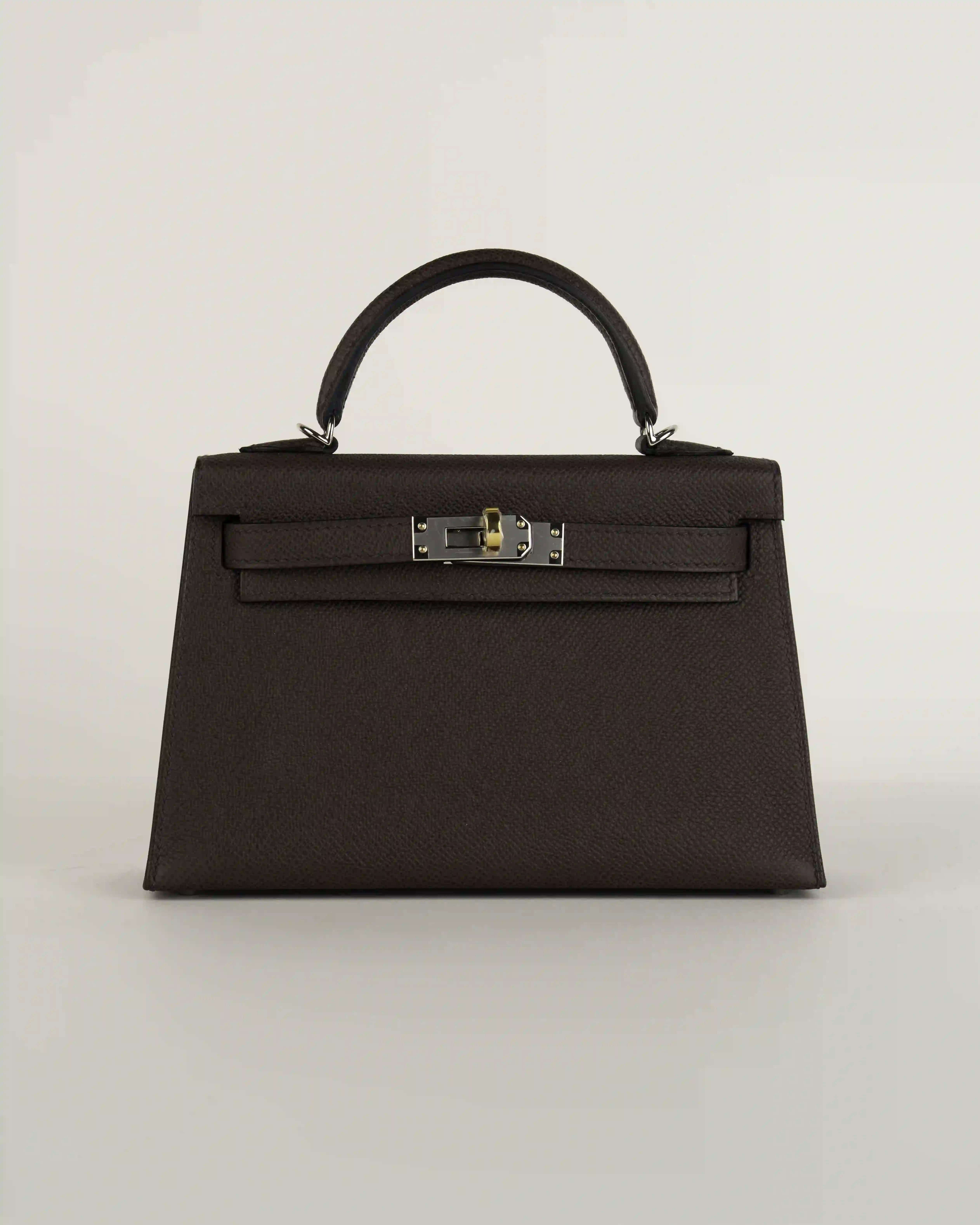 HERMES SAC KELLY II SELLIER MINI EPSOM NOIR - Image 1
