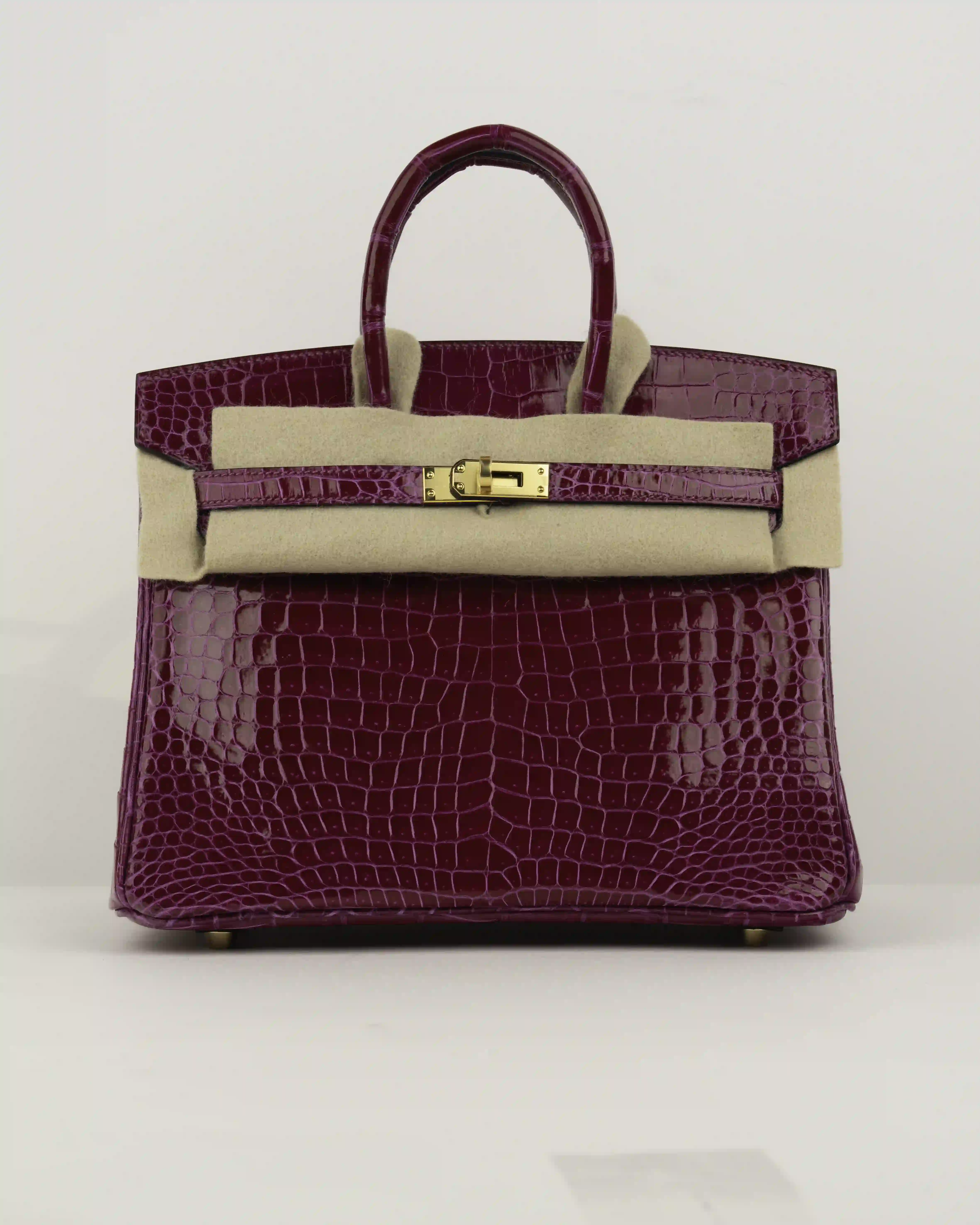 HERMES SAC BIRKIN 25 CROCODILE  - Image 1