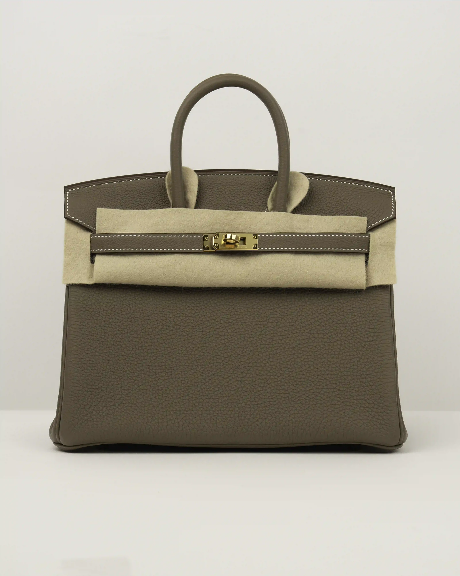 HERMES SAC BIRKIN 25 VEAU TOGO ETOUPE - Image 1