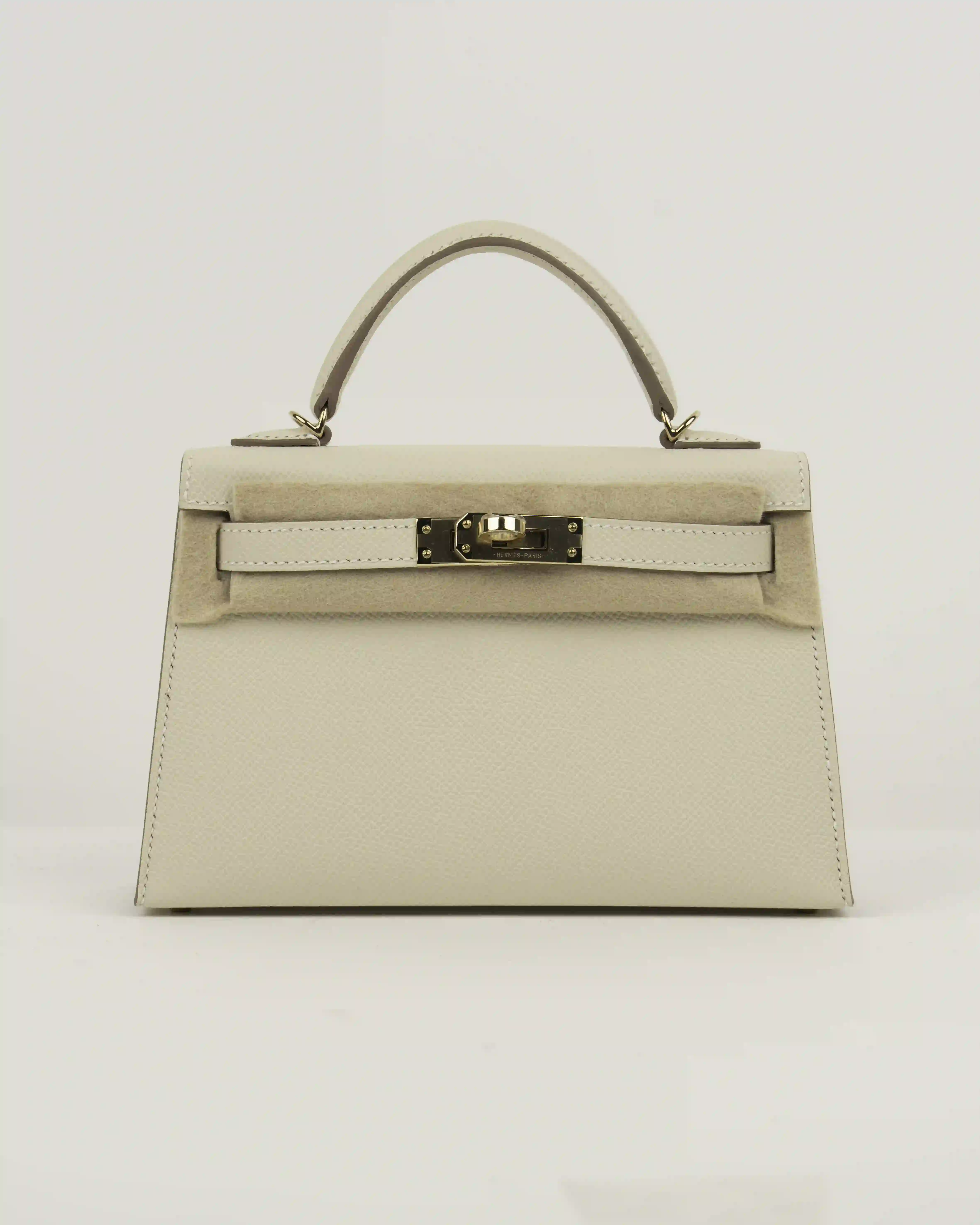 HERMES SAC KELLY II SELLIER MINI CRAIE INSIDE PINK CP EPSOM - Image 1