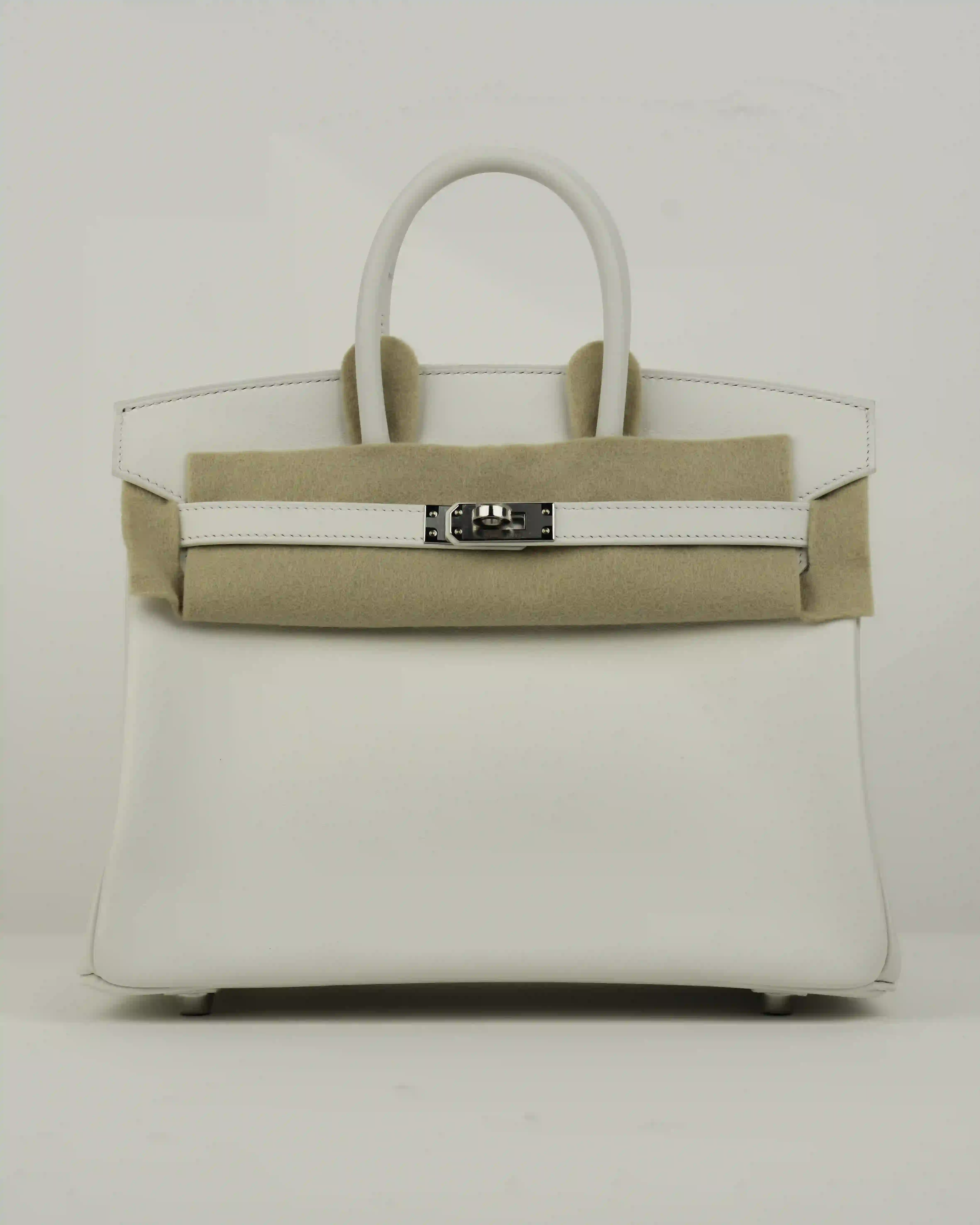 HERMES SAC BIRKIN 25 VEAU SWIFT NEW WHITE  - Image 1